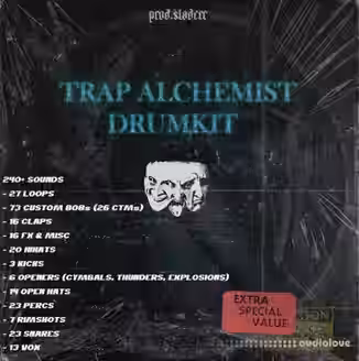 Sladerr Trap Alchemist Drum Kit [WAV]