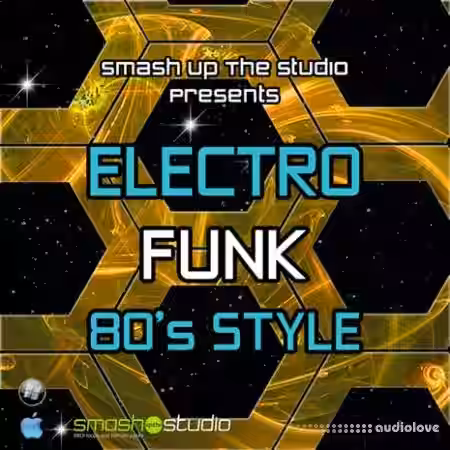 Smash Up The Studio Electro Funk 80s Style [WAV, MiDi, REX, AiFF] - Sample Pack Artwork