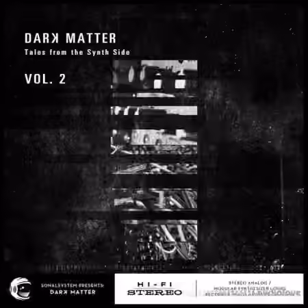 SonalSystem Dark Matter Tales From The Synth Side Vol.2 [WAV] - Sample Pack Artwork