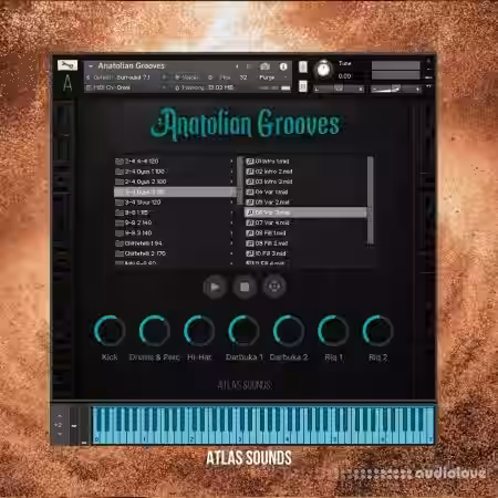 Sonic Market Anatolian Grooves Audio Loops [WAV] - Sample Pack Artwork
