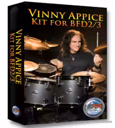 Sonic Reality Vinny Appice Kit [BFD3] - Sample Pack Artwork