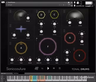 Soniccouture Tonal Drums v1.1 [KONTAKT]