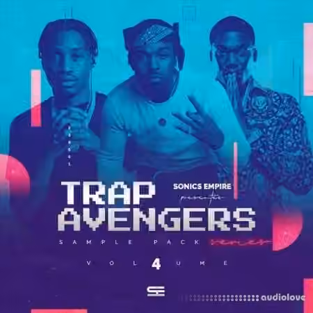 Sonics Empire Trap Avengers Vol.4 [WAV] - Sample Pack Artwork