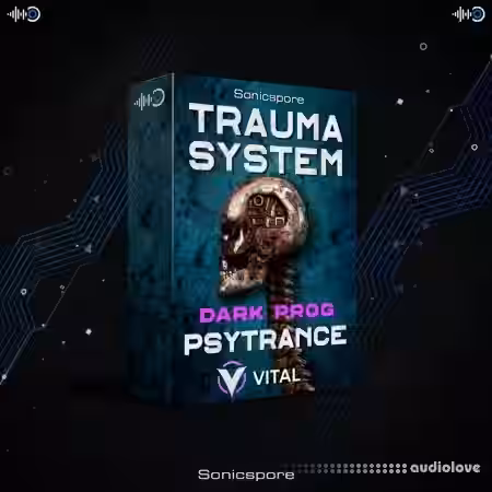 Sonicspore TRAUMA SYSTEM Vital Psytrance [Synth Presets] - Sample Pack Artwork
