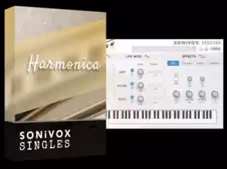 SONiVOX Singles Harmonica v1.0.0.2022 [WiN] - Sample Pack Artwork