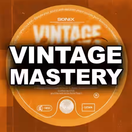SoniX KXVI Vintage Mastery Production Course [TUTORiAL] - Sample Pack Artwork