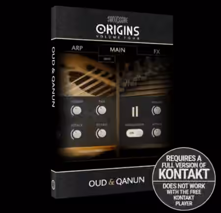 Sonuscore Origins Vol.4: Oud and Qanun [KONTAKT] - Sample Pack Artwork