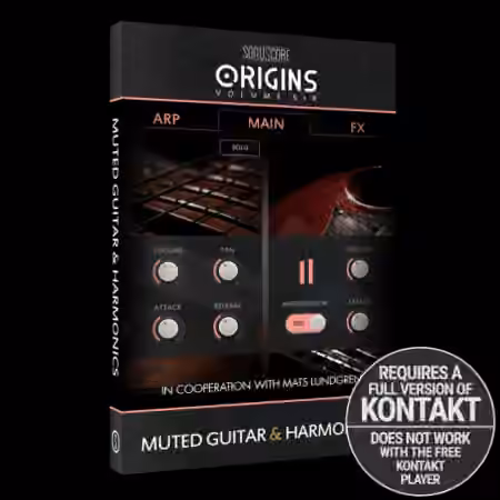 Sonuscore Origins Vol.6: Muted Guitar and Harmonics [KONTAKT]