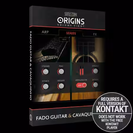 Sonuscore Origins Vol.8: Fado Guitar and Cavaquinho [KONTAKT] - Sample Pack Artwork