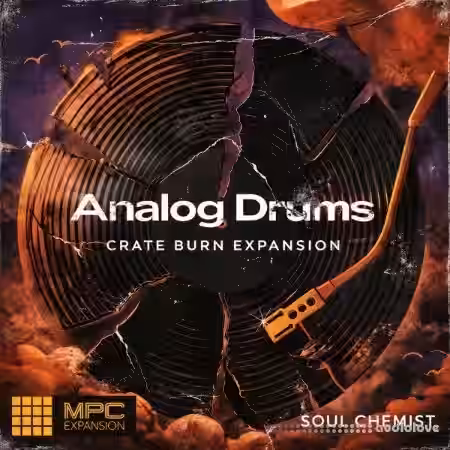 Soul Chemist Analog Drums Crate Burn Expansion [MPC] - Sample Pack Artwork