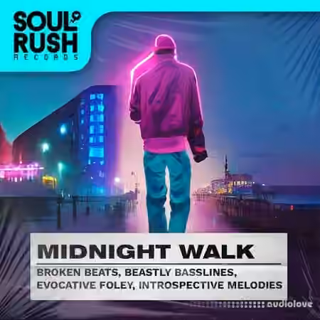 Soul Rush Records Midnight Walk [WAV] - Sample Pack Artwork