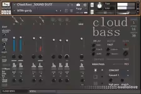 Sound Dust Cloud Bass [KONTAKT] - Sample Pack Artwork