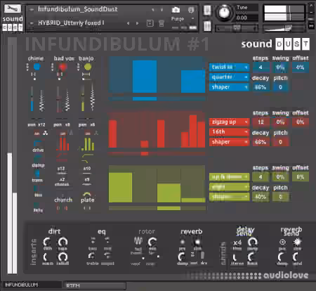 sound DUST Infundibulum 1 [KONTAKT] - Sample Pack Artwork