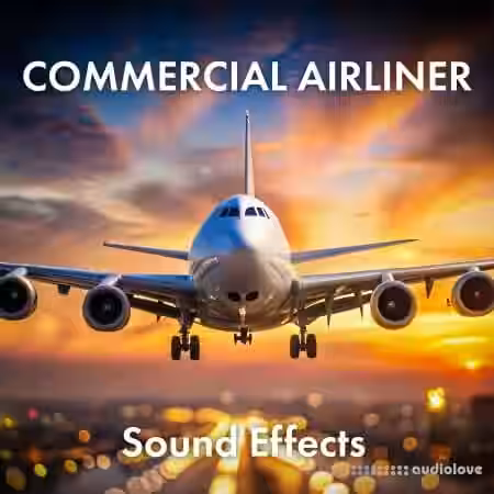 Sound Ideas Commercial Airliner Sound Effects [FLAC] - Sample Pack Artwork