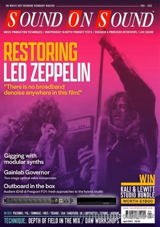 Sound On Sound UK/USA April 2025