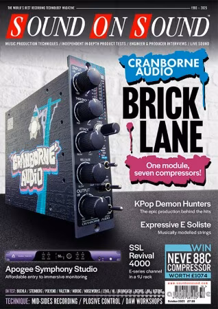 Sound On Sound UK/USA October 2025