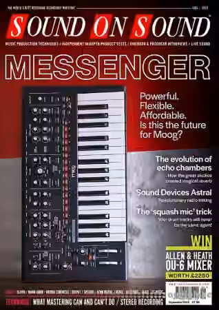 Sound On Sound UK/USA September 2025 - Sample Pack Artwork