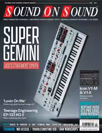Sound On Sound USA March 2024 - Sample Pack Artwork