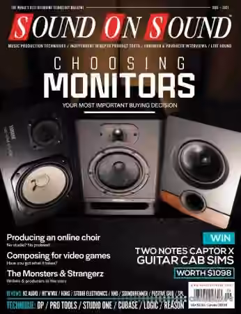 Sound On Sound USA - September 2021 - Sample Pack Artwork