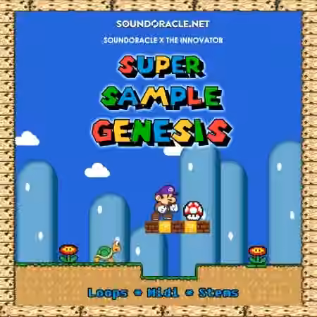 Sound Oracle Super Sample Genesis (Deluxe Edition) [WAV, MiDi] - Sample Pack Artwork