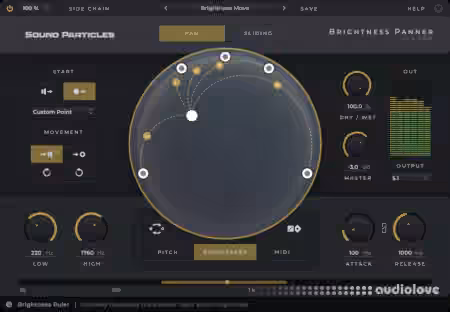 Sound Particles Brightness Panner v1.0.4 [WiN]