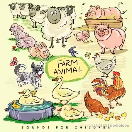 Sound Therapy Masters Farm Animal Sounds for Children [FLAC] - Sample Pack Artwork