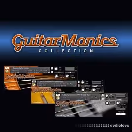 SoundCues GuitarMonics Collection [KONTAKT] - Sample Pack Artwork