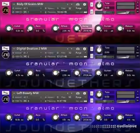 Soundethers Granular Moon [KONTAKT] - Sample Pack Artwork