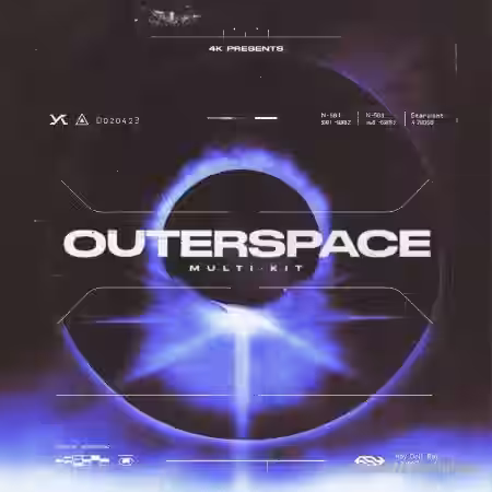 Soundframe Audio 4K Outerspace Multi Kit [WAV, MiDi, Synth Presets] - Sample Pack Artwork