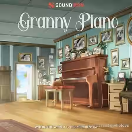 Soundiron Old Busted Granny Piano [KONTAKT] - Sample Pack Artwork