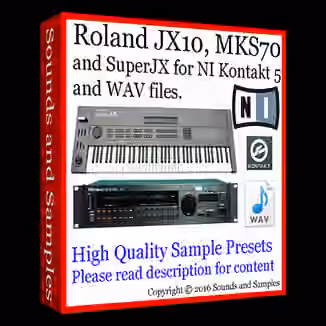 Sounds and Samples Roland JX 10 / MKS 70 / Super JX Samples [KONTAKT, WAV]