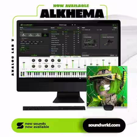 Soundwrld Alkhema (Analog Lab V Bank) [Synth Presets] - Sample Pack Artwork