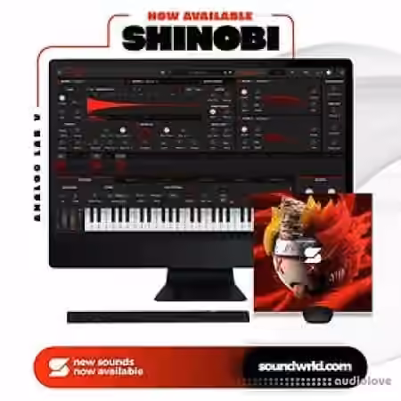 Soundwrld Shinobi (Analog Lab V Bank) [Synth Presets] - Sample Pack Artwork