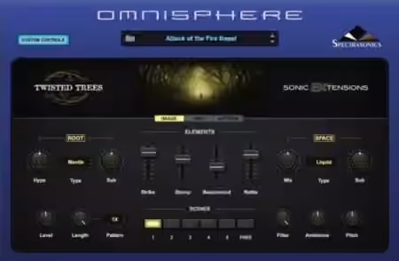 Spectrasonics Sonic Extensions Twisted Trees v1.0c - Sample Pack Artwork