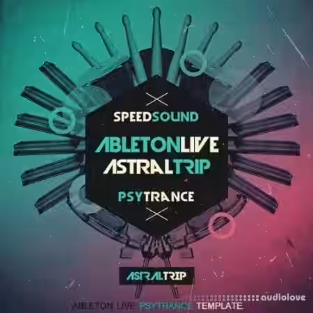 Speedsound Ableton Live Psytrance Template Astral Trip [WAV, MiDi, DAW Templates] - Sample Pack Artwork