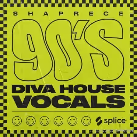 Splice Originals 90's Diva House Vocals with Shaprece [WAV] - Sample Pack Artwork
