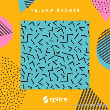 Splice Originals Alt RnB Guitars with Yellow Shoots [WAV] - Sample Pack Artwork