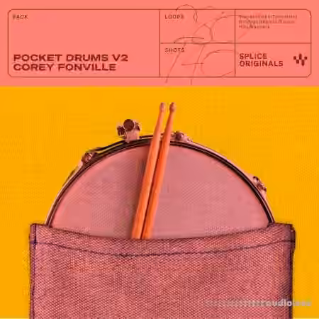 Splice Originals Pocket Drums Vol 2 [WAV] - Sample Pack Artwork