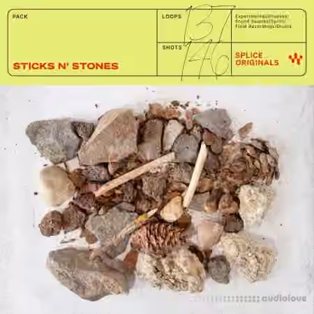 Splice Originals Sticks n' Stones [WAV, MiDi, Synth Presets] - Sample Pack Artwork