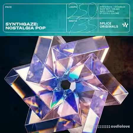 Splice Originals Synthgaze - Nostalgia Pop [WAV, MiDi, Synth Presets] - Sample Pack Artwork