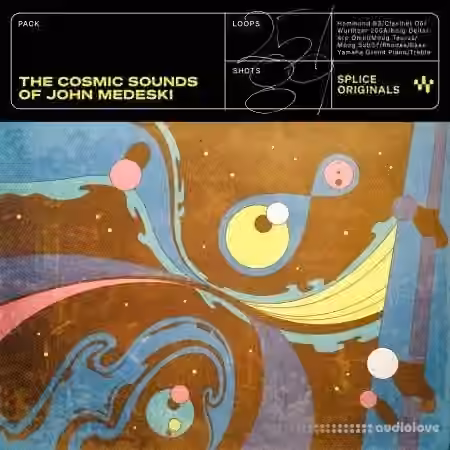 Splice Originals The Cosmic Sounds of John Medeski [WAV] - Sample Pack Artwork