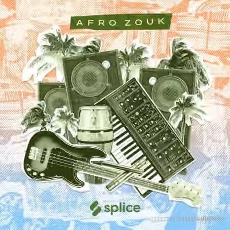 Splice Sessions Afro Zouk [WAV] - Sample Pack Artwork