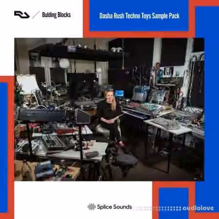 Splice Sounds Dasha Rush Techno Toys Sample Pack [WAV] - Sample Pack Artwork