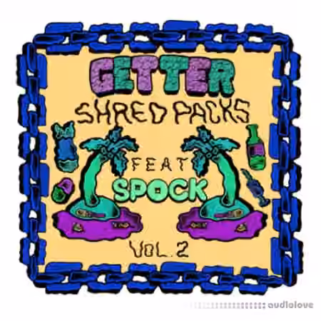 Splice Sounds Getter Shred Packs Vol 2 feat. Spock [WAV] - Sample Pack Artwork