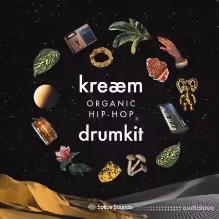 Splice Sounds kreaem organic hip hop drumkit [WAV] - Sample Pack Artwork