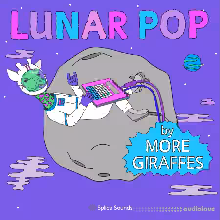 Splice Sounds Lunar Pop by More Giraffes [WAV] - Sample Pack Artwork