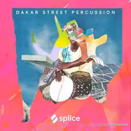 Splice Sounds Sessions Dakar Street Percussion [WAV] - Sample Pack Artwork
