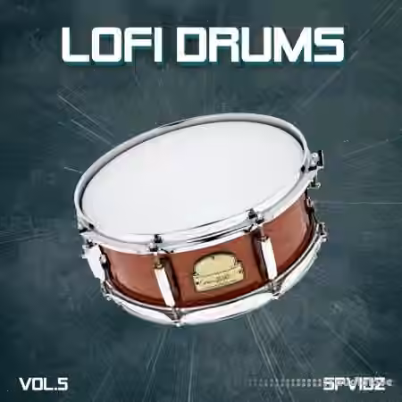 SPVIDZ Lo-fi Drums Vol.5 [WAV] - Sample Pack Artwork