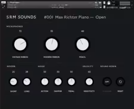 SRM Sounds Max Richter Piano [KONTAKT] - Sample Pack Artwork