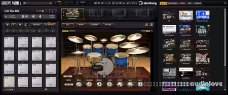 Steinberg GrooveAgent v5.2.0 U2B [MacOSX] - Sample Pack Artwork